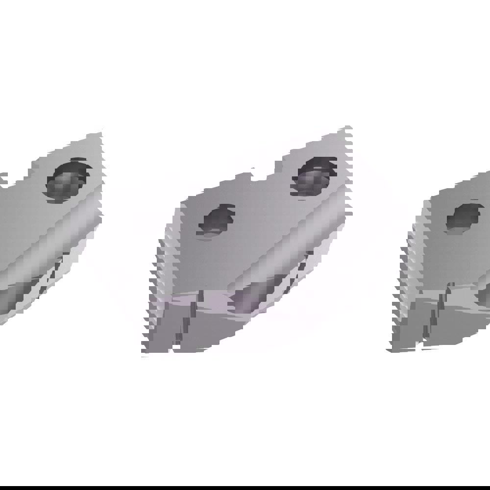 Spade Drill Insert: 18.5 mm Dia, Seat Size 1, Solid Carbide, 132 &deg; Point